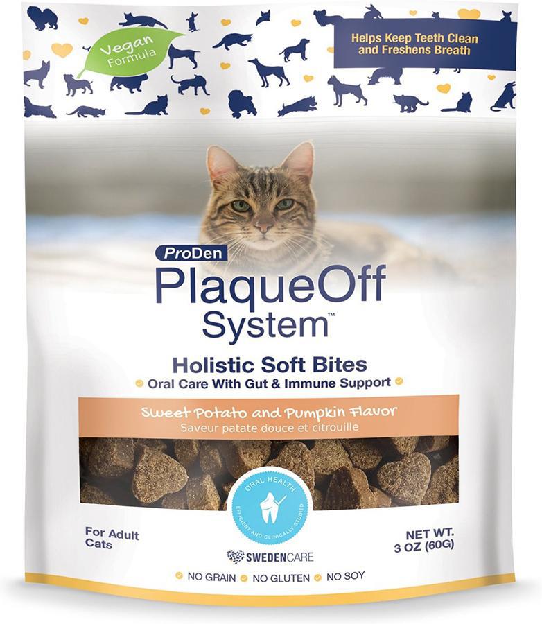 PlaqueOff Sweet Potato & Pumpkin Bites Cat 3oz