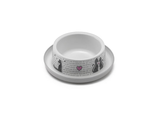 Moderna Cats In Love Bowl 1.5 cup