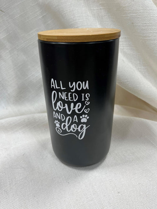 R3 Dog Treat Canister