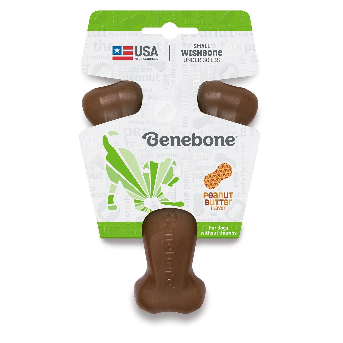 Benebone Wishbone Peanut SM 3.6oz