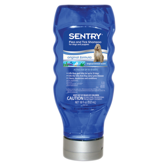 Sentry Flea/Tick Shampoo Tropic 18oz