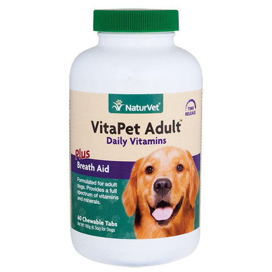 NaturVet VitaPet Adult Chew 60ct