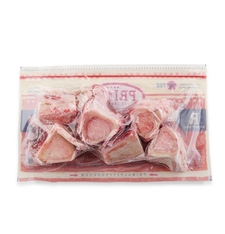 Primal Frozen Beef Marrow Bone 2" 6pk