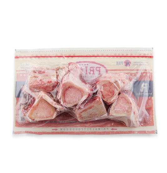 Primal Frozen Beef Marrow Bone 2" 6pk