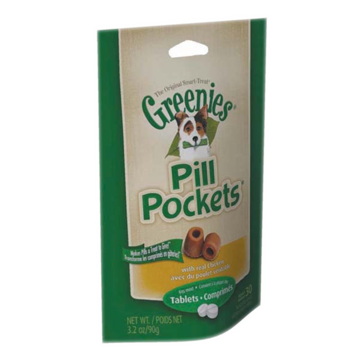 Greenies Chicken Tablet Pockets 30ct