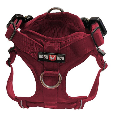 Boss Dog Tactical Harness Red XLG