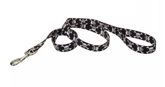 Coastal 1" Leash Skulls x6'