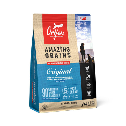 Orijen Amazing Grains 4#