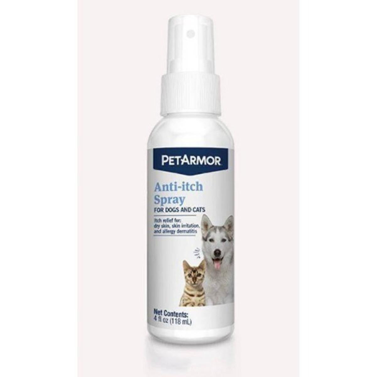 PetArmor Anti-Itch Spray Dog/Cat 4z