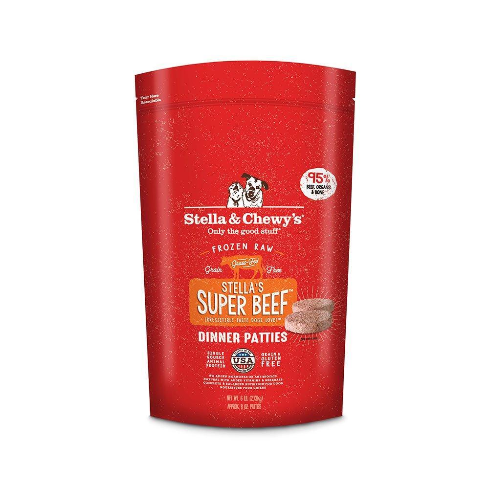 S&C Frozen Super Beef Patties 6#