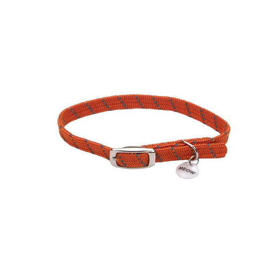 Coastal 3/8" Cat Safety Collar Orange 10"