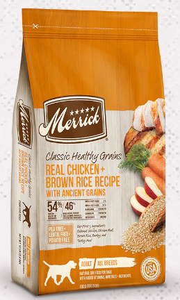 Merrick Classic Chicken & Brown Rice 12#