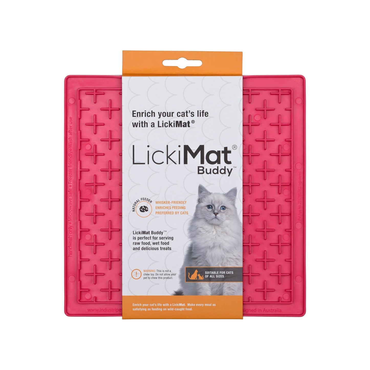 LickiMat Buddy Cat Pink