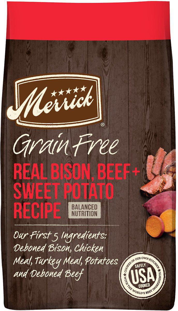 Merrick GF Bison & Sweet Potato 22#