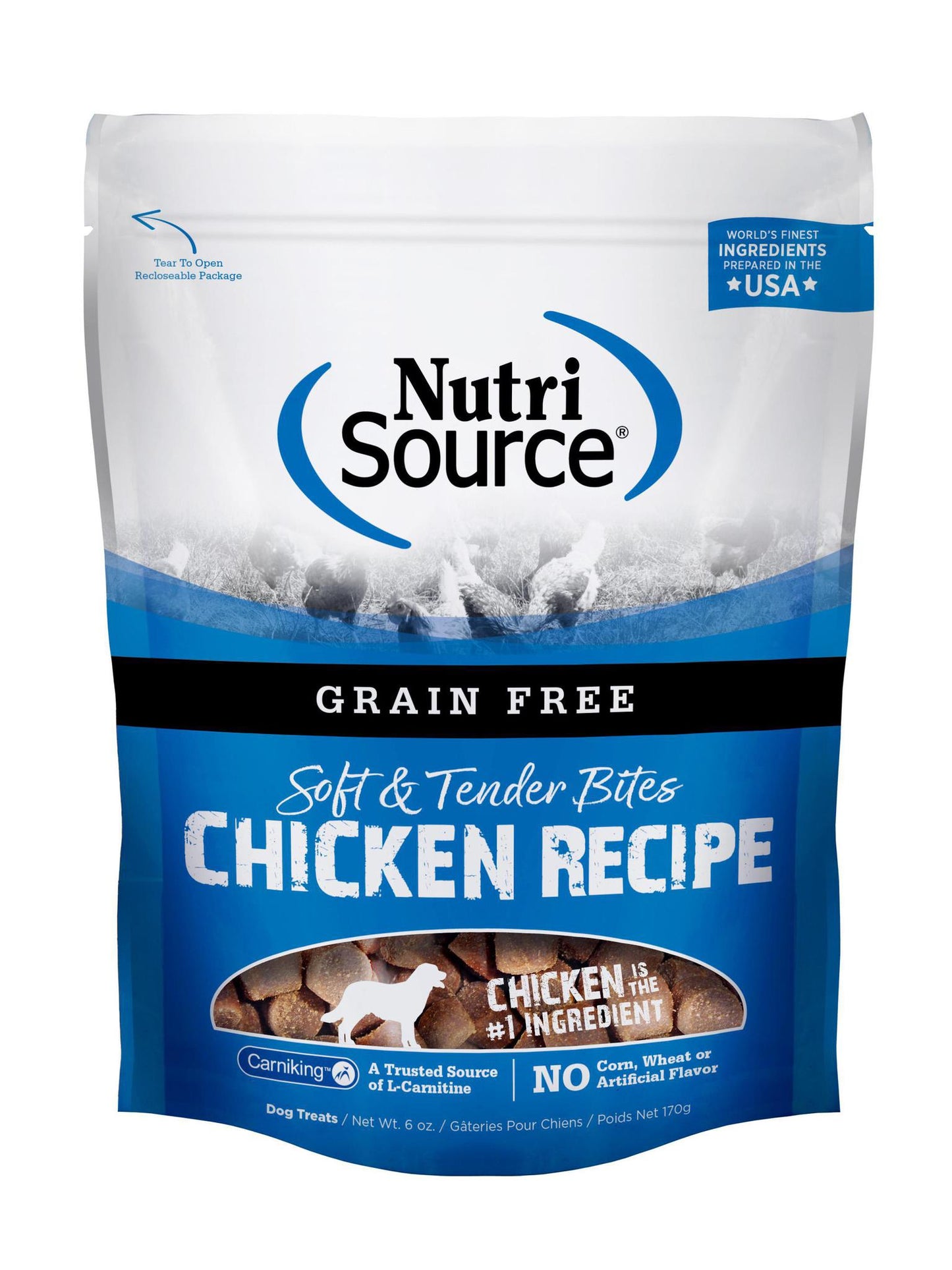 Nutri Source GF Chicken Bites 6z