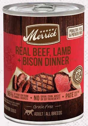 Merrick Beef, Lamb & Bison 12.7z