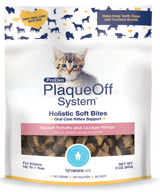 PlaqueOff Kitten Sweet Potato & Chicken Bites 6oz