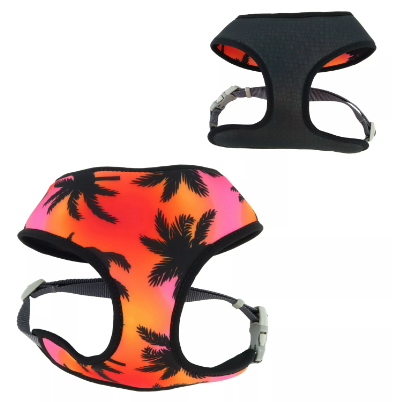 Sublime 5/8" Reversible Harness Sunset Palms 14"-16"