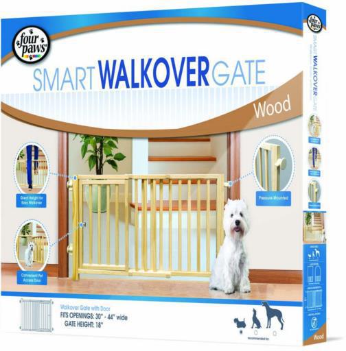 Four Paws Wooden Gate 18"x30"x44"