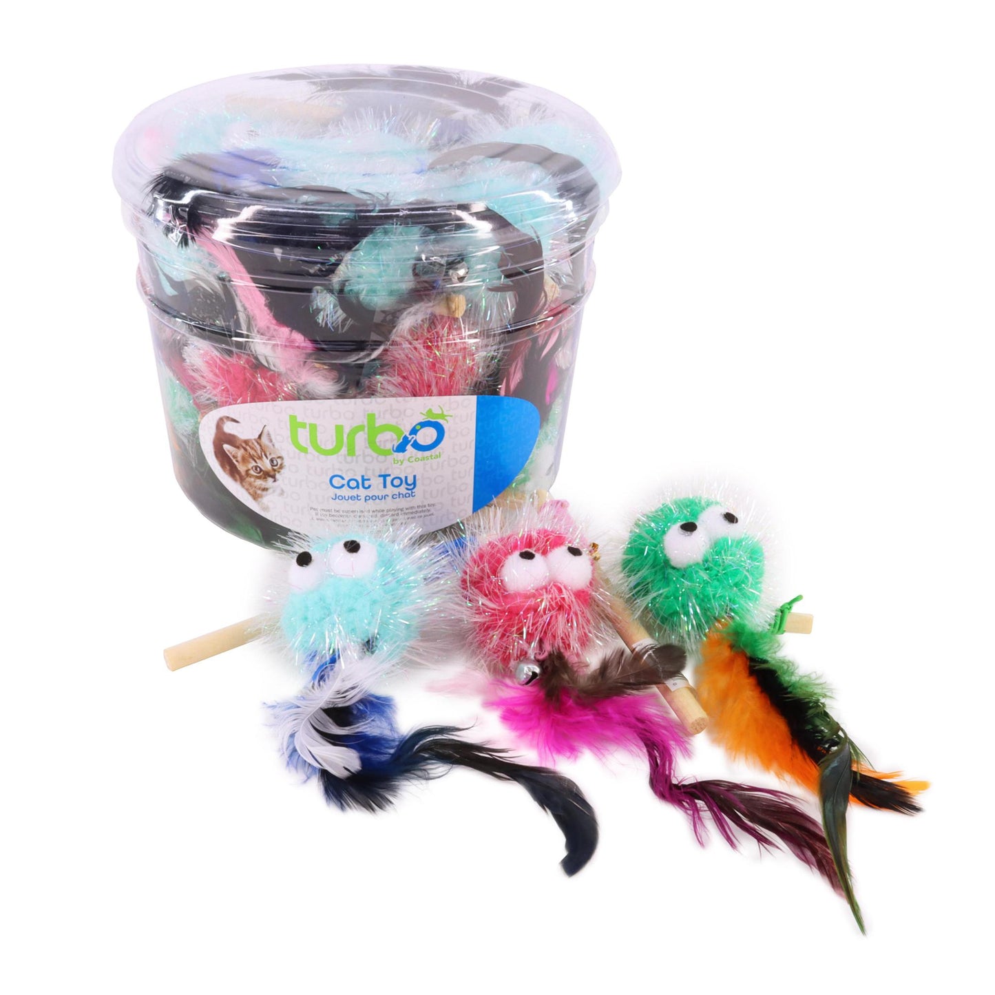 Turbo Monster Wand w/ Feathers