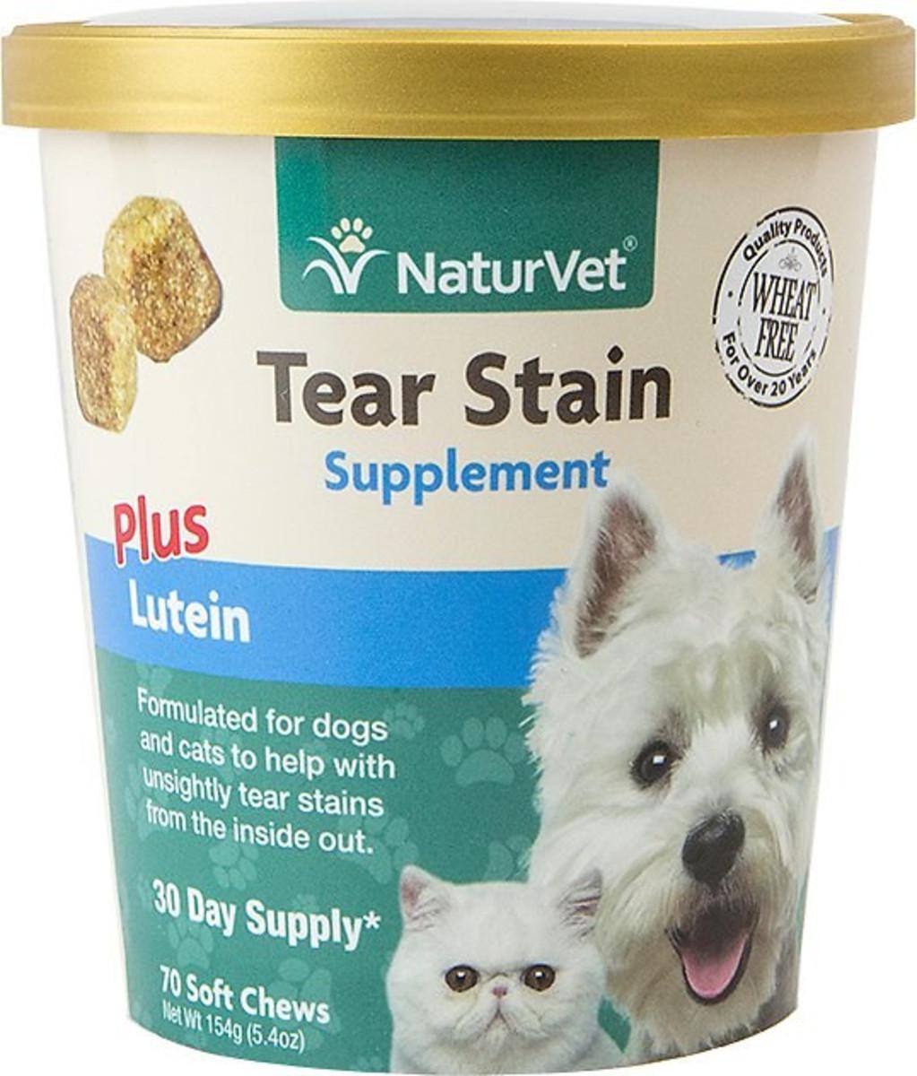 NaturVet Tear Stain Plus Lutein 70ct