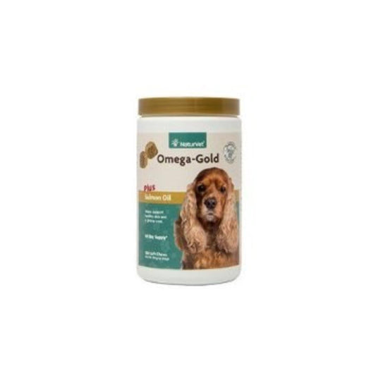 NaturVet Omega Gold Salmon Oil Chew 180ct