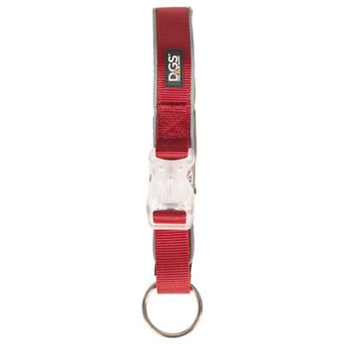 DGS Rechargeable Light Collar LG Red 2.5"(51-63cm)