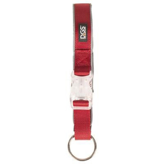 DGS Rechargeable Light Collar MD Red 2" (41-51cm)