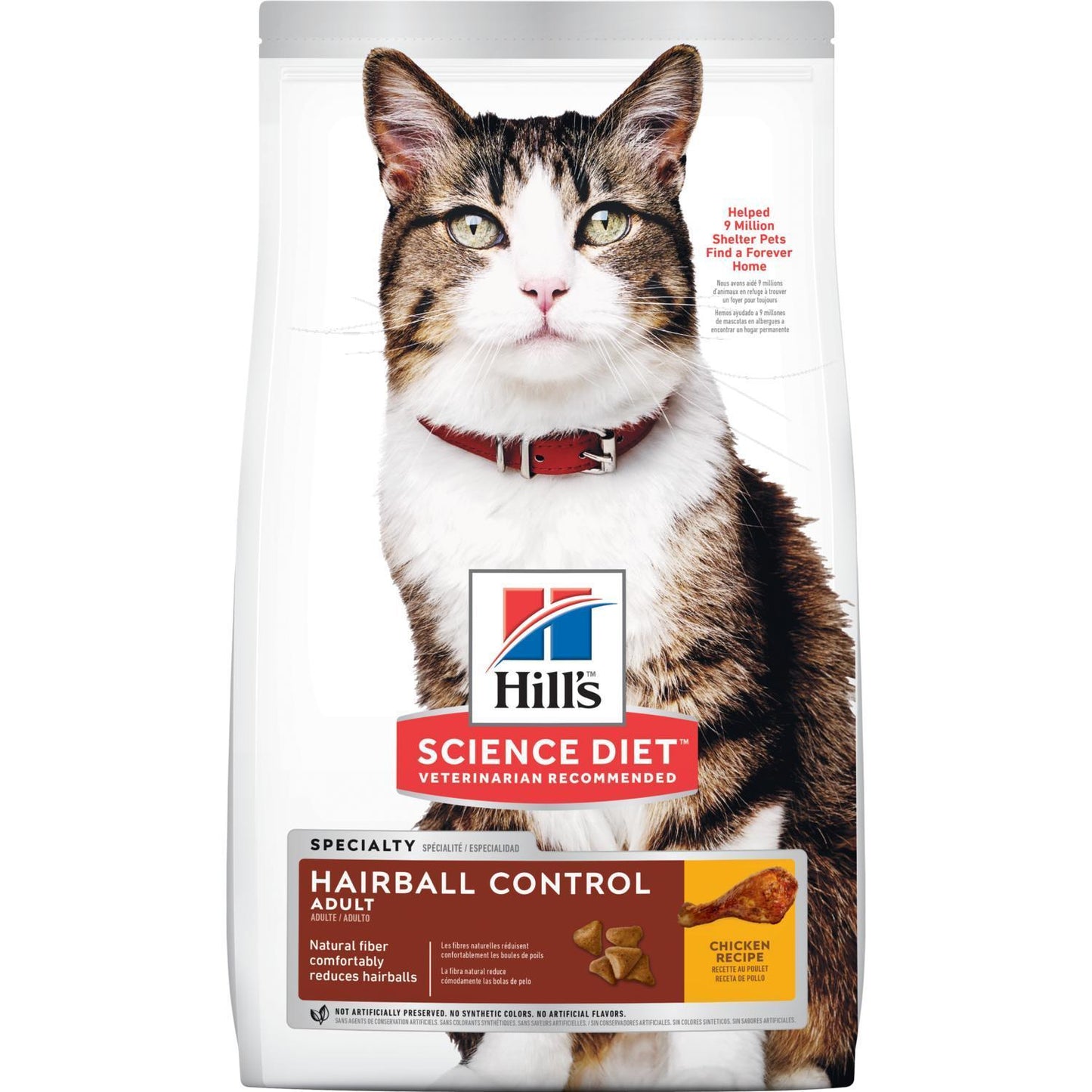 Science Diet Hairball Control 15.5#