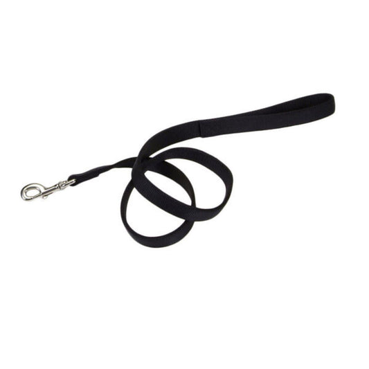 Coastal 1" Double-Ply Leash Black x6'