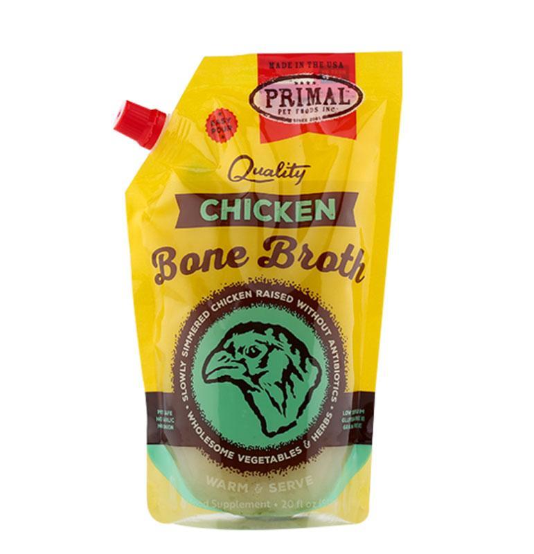 Primal Frozen Chicken Bone Broth 20z