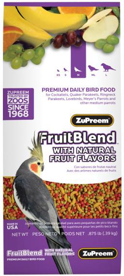 ZuPreem Fruit Blend Tiel Med 14oz