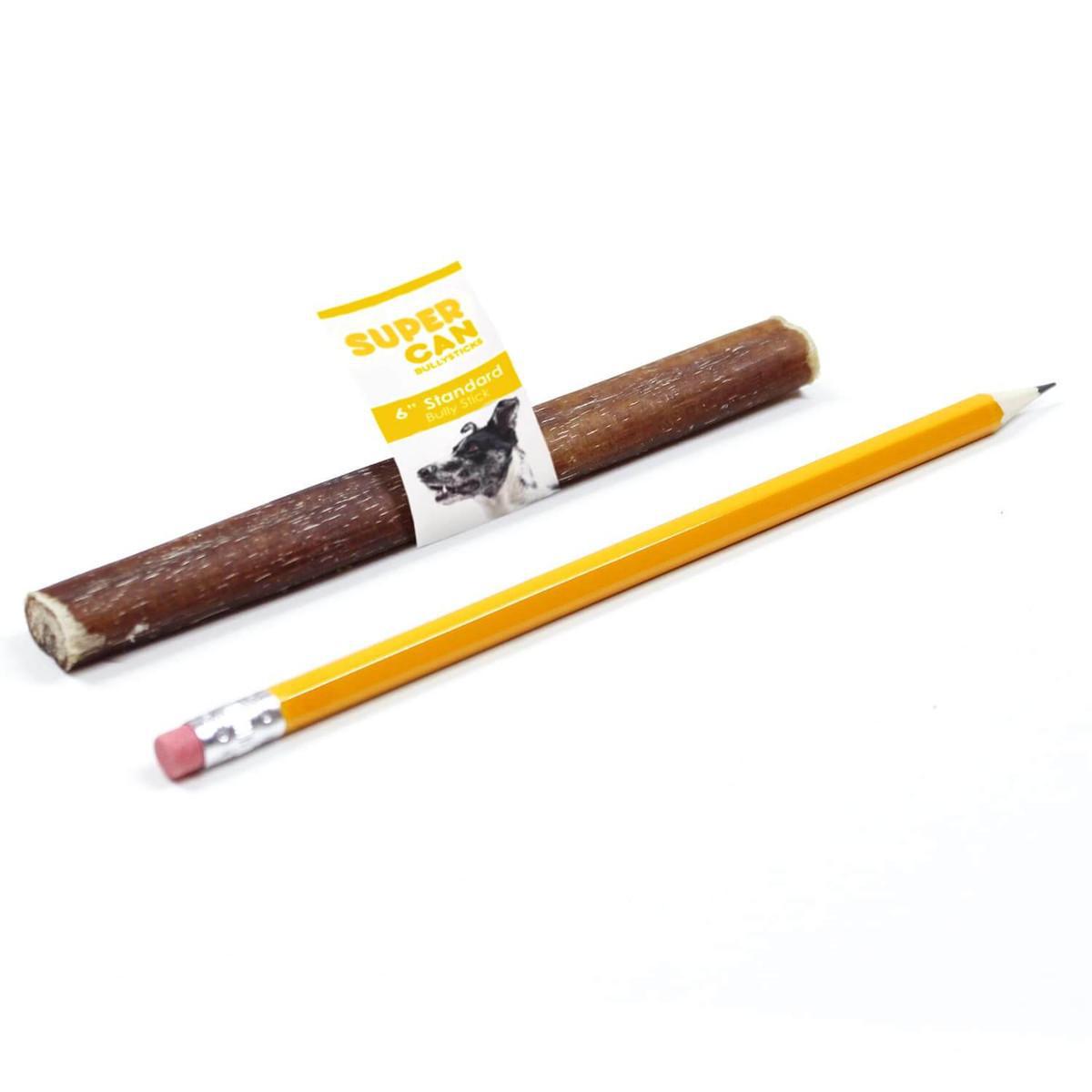 SuperCan Jumbo Bully Stick 6"