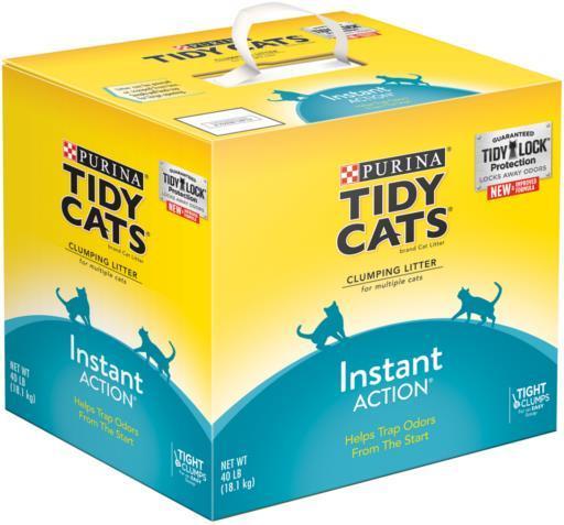 Tidy Cats  Instant Action Litter 40# Box