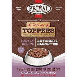 Primal Frozen Raw Toppers Turkey 2#
