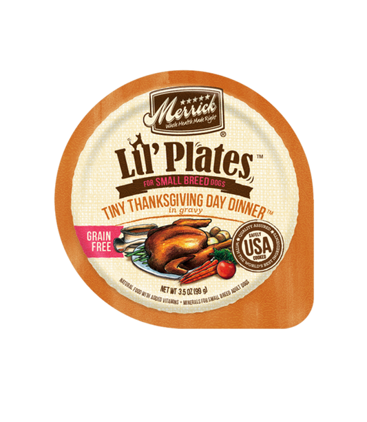 Lil' Plates Thanksgiving Day 3.5z