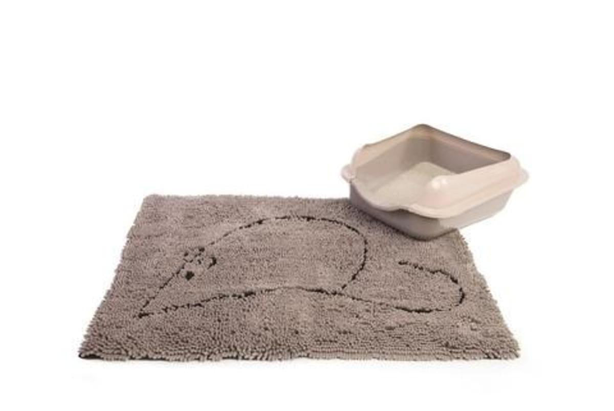 DGS Litter Mat Gray 35x26