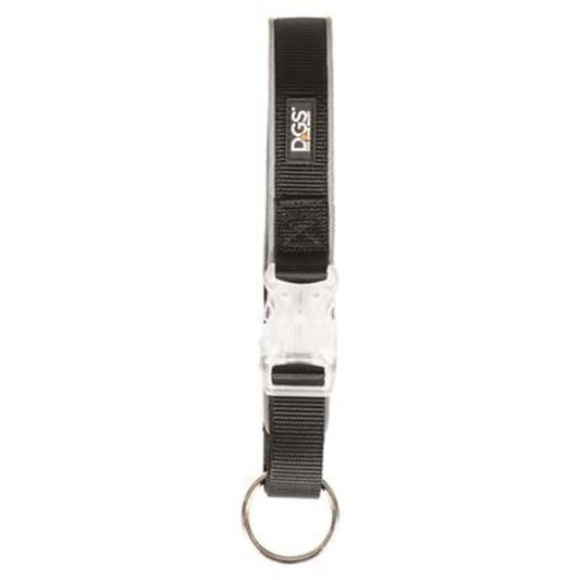 DGS Rechargeable Light Collar SM Black 1.5" (34-41cm)