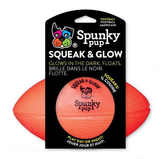 Spunky Squeak & Glow Football