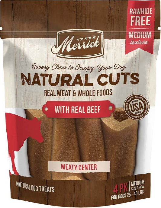 Merrick Natural Cuts Beef MD 4pk