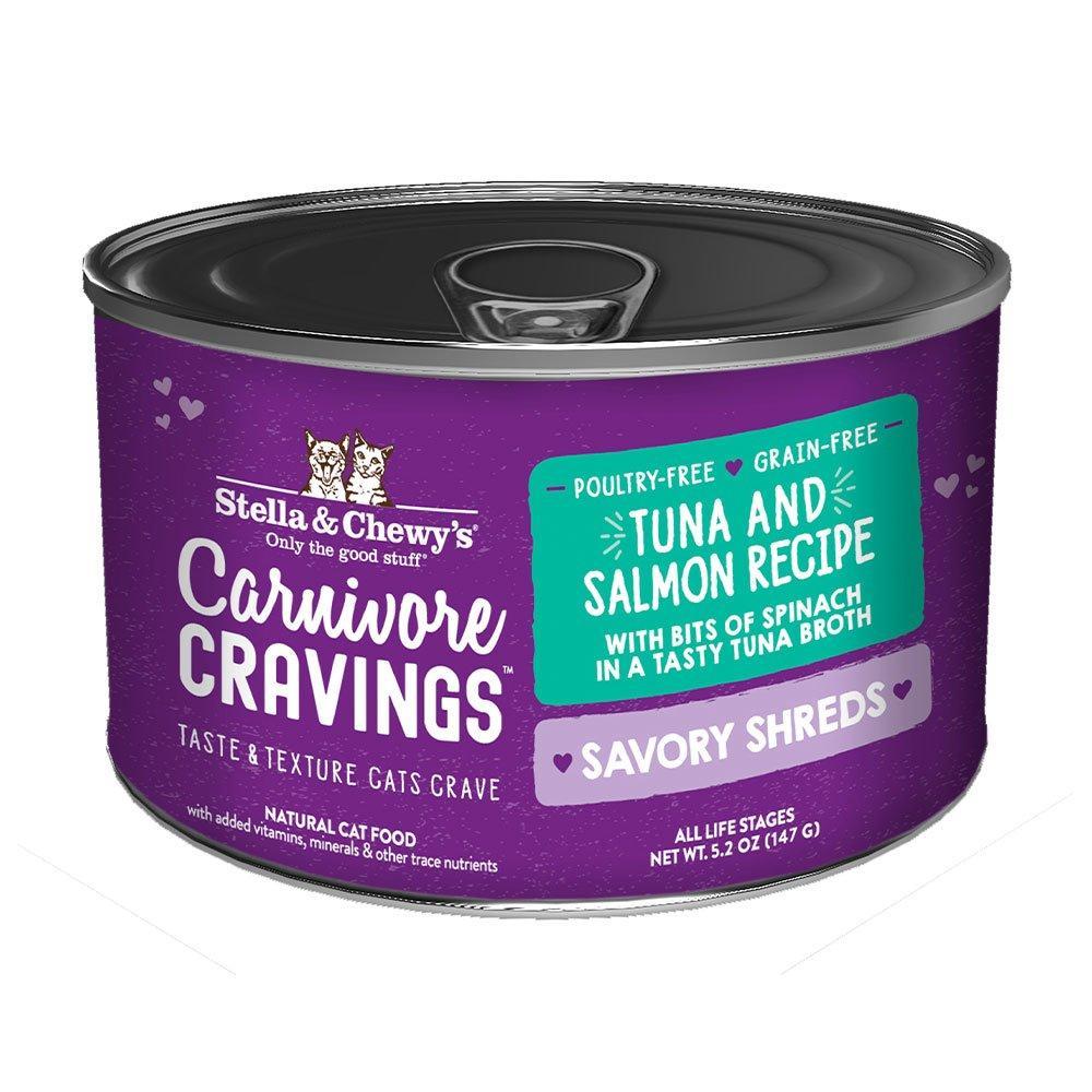 S&C Tuna & Salmon Shreds 5.2z