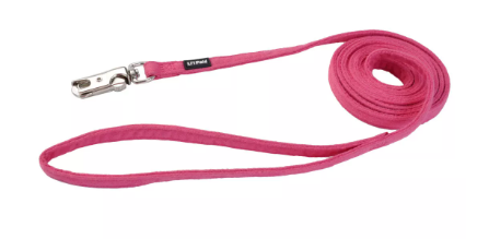 Li'l Pals 3/8" Microfiber Leash Pink x6'