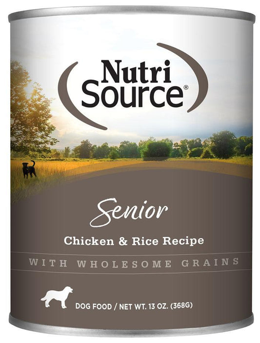 Nutri Source Chicken & Rice Senior 13z