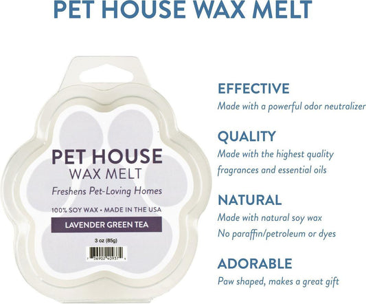 Pet House Lavender Green Tea Wax Melt