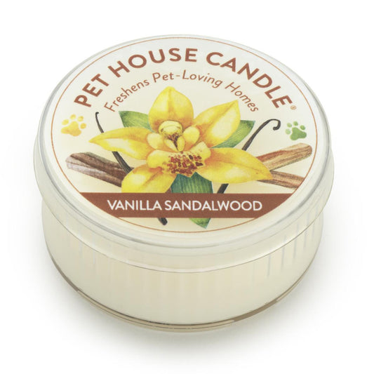 Pet House Vanilla Sandalwood Mini Candle