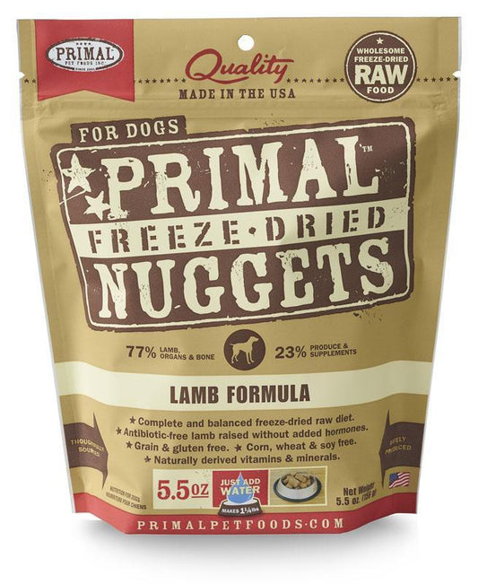 Primal Lamb Nuggets 5.5oz