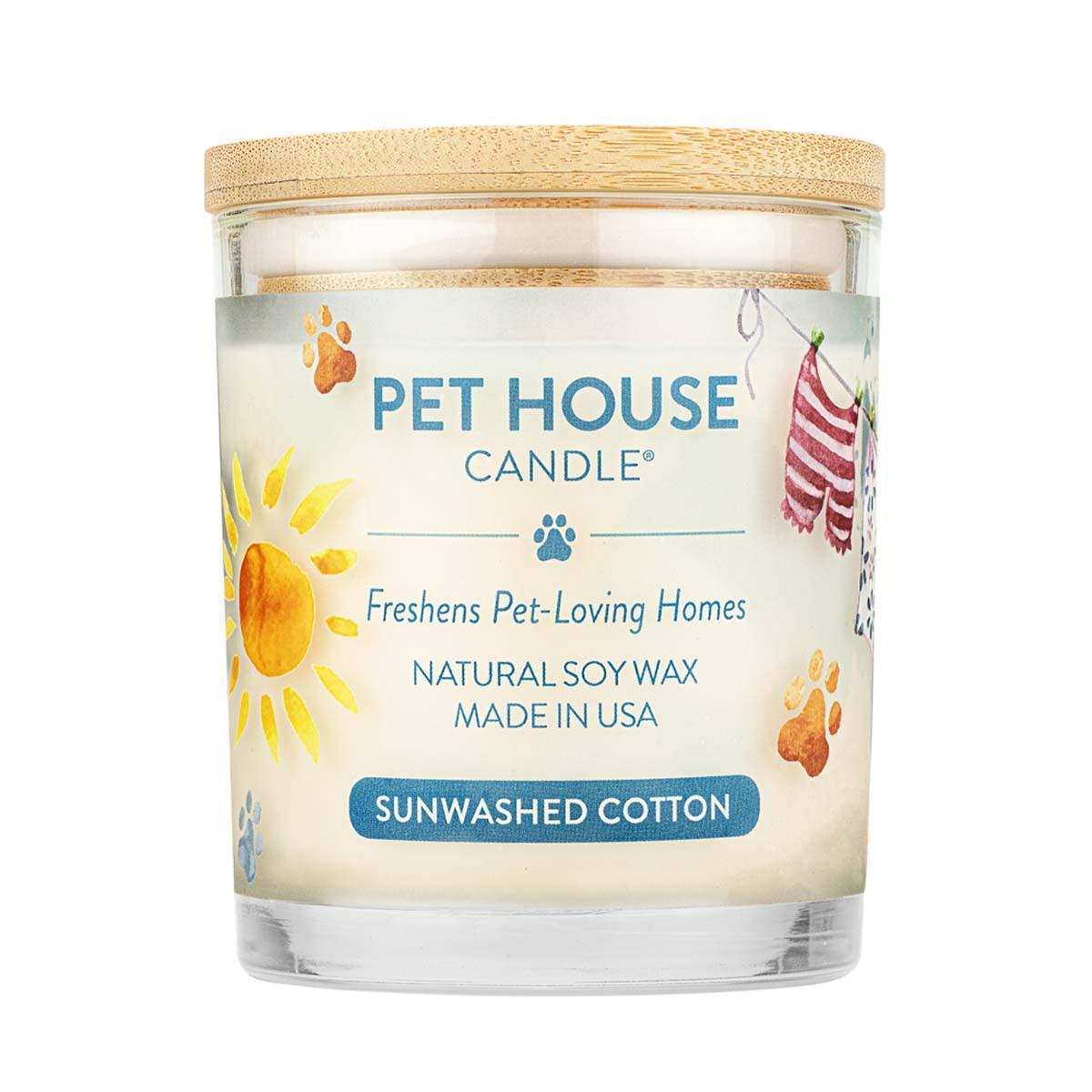 Pet House Sunwashed Cotton Candle