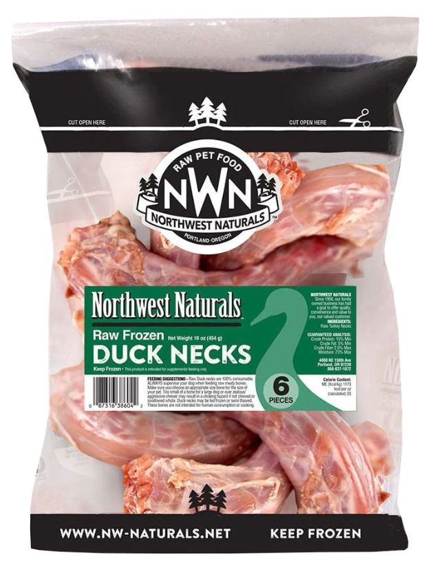 Northwest Frozen Duck Necks 6pk