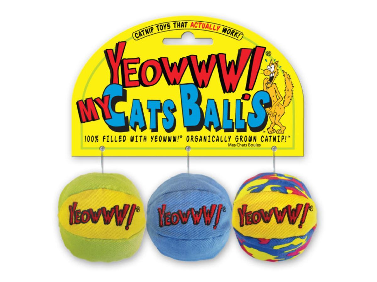 Yeowww! My Cat Balls 3ct