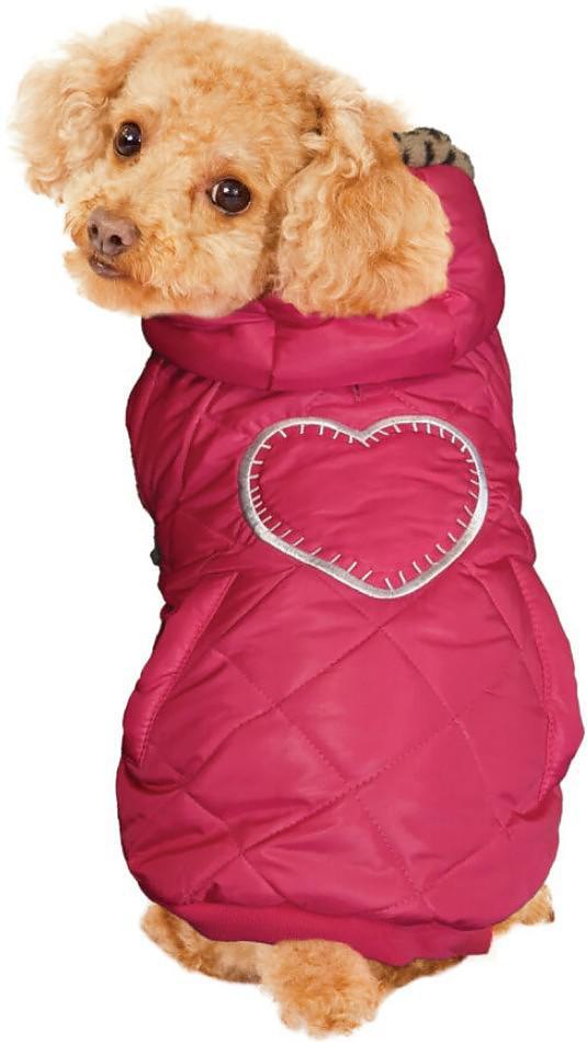 Fashion Pet Girly Puffy Coat Pink XSM